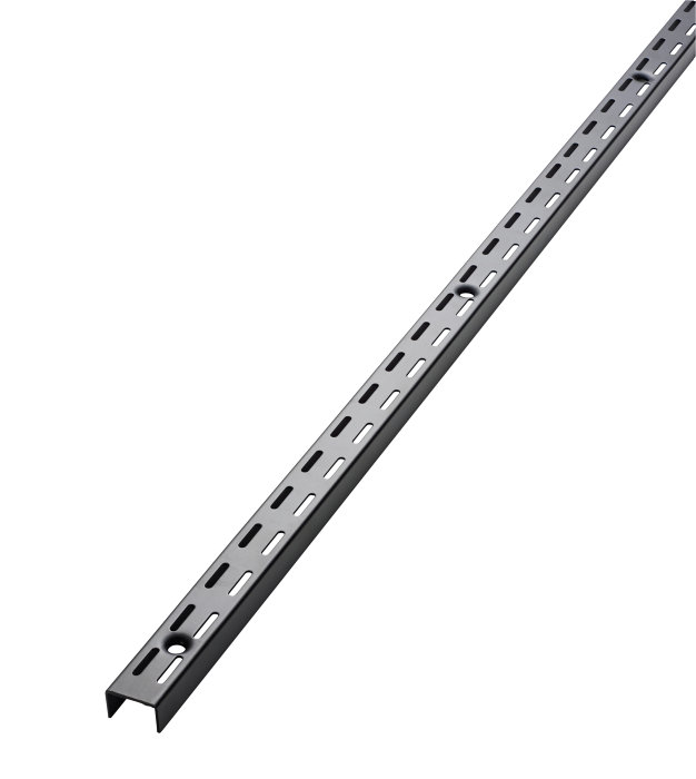 Vægvange T/rack System 100 Cm Sort