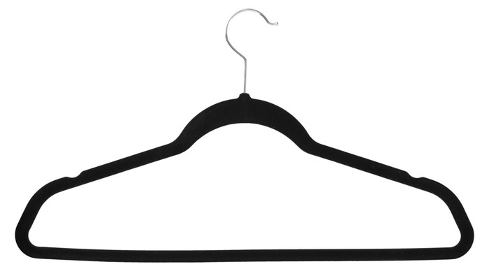 Bøjle M/fløjlsoverflade 5-pk. - Day