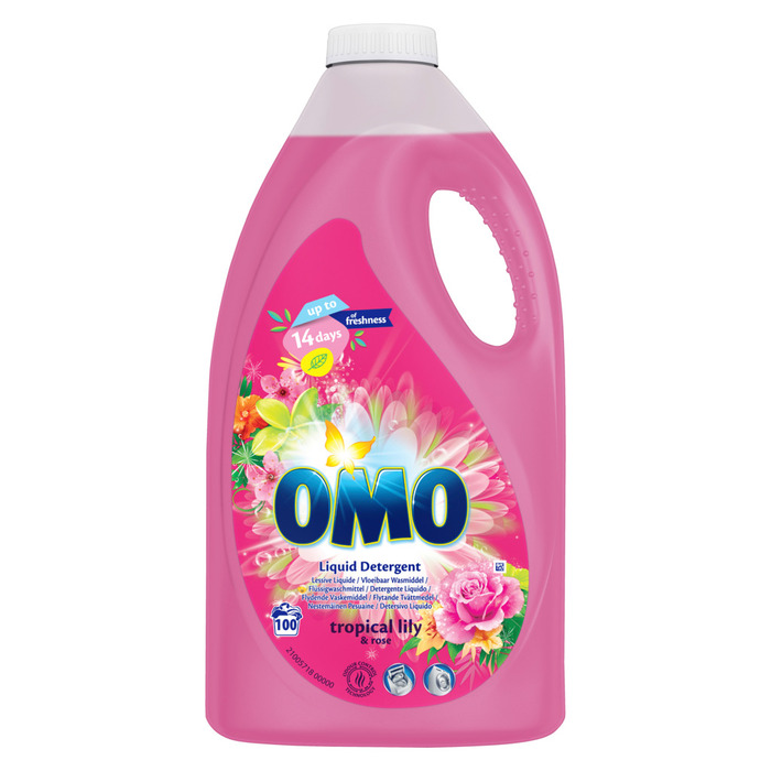 Omo Flydende Vaskemiddel 5 Liter