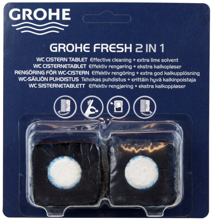 Grohe Fresh tabs WC tabletter 2 stk. | Køb hos jem & fix