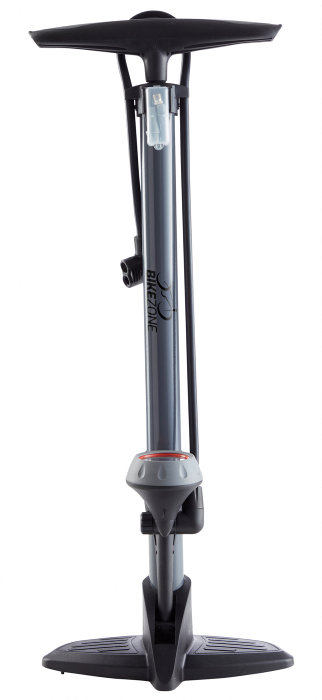 Cykelpumpe Med Manometer Fodmodel - Bikezone