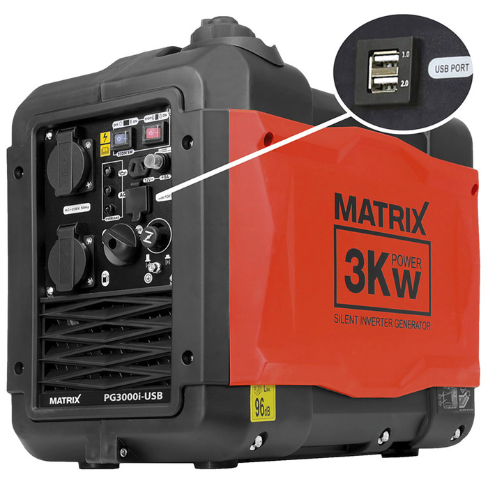 Matrix generator 3300 W | Køb din nye generator hos jem & fix
