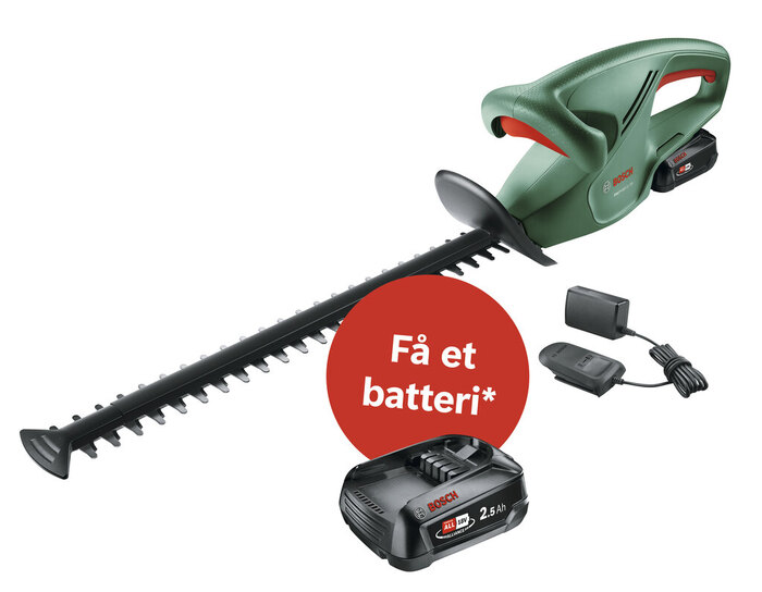 Bosch Easyhedgecut 18-45 Hækkeklipper 18 V 2,0 Ah