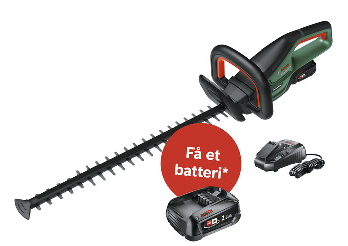 Bosch Universalhedgecut 18v-50 Hækkeklipper 2,5 Ah