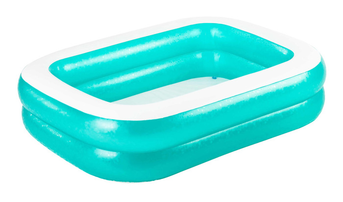 Bestway Pool Rektangulær Med 2 Ringe 450 Liter
