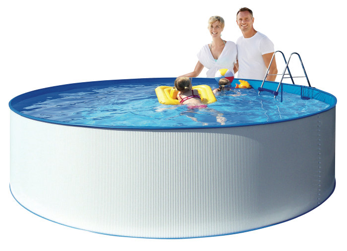 Kreta Stålpool Ø350 Cm 8150 Liter - Swim & Fun