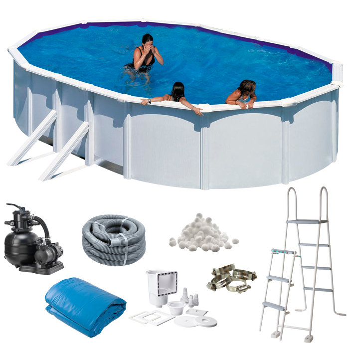 Stålpool 20893 Liter - Swim & Fun