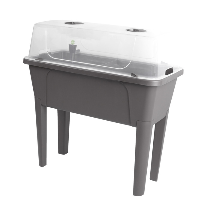 Plantekasse M/låg & Selvvanding H78,5 X B38,5 X L76 Cm