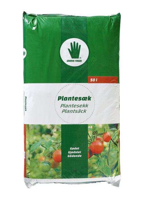 Plantesæk 50 Liter - Grønne Fingre®