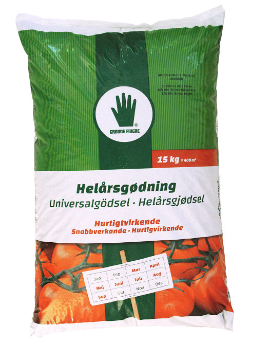 Grønne Fingre® Helårsgødning 15 Kg