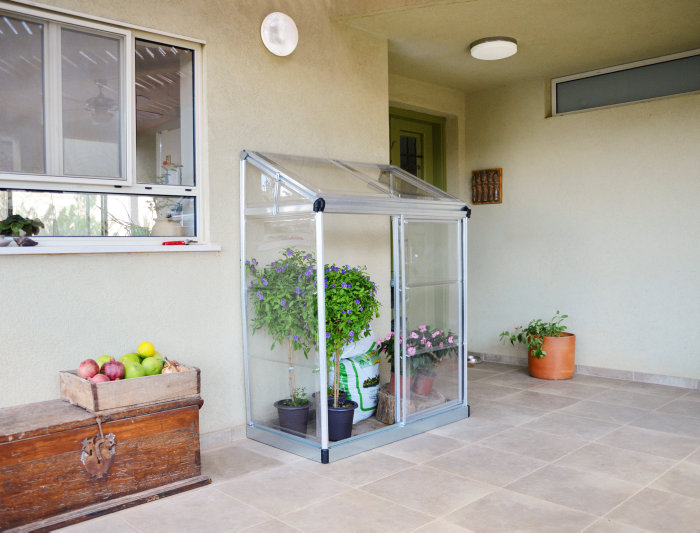 Canopia By Palram Lean-to Drivhus 0,78 M² - Aluminium