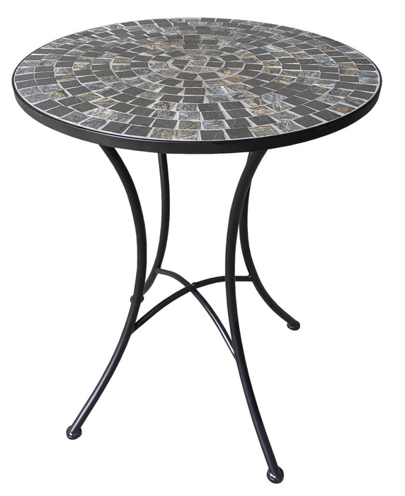 Cafébord Rom Mosaik Ø60 Cm - Sunlife