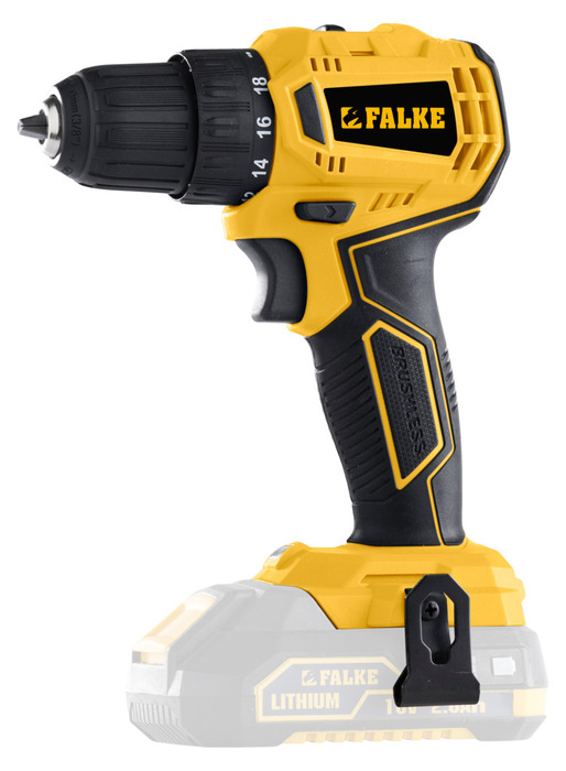 Falke Mini Skrue-/boremaskine Akku 18 V Li-ion