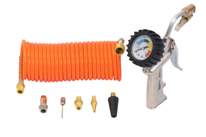 Trykluftsæt Med 5 Dele