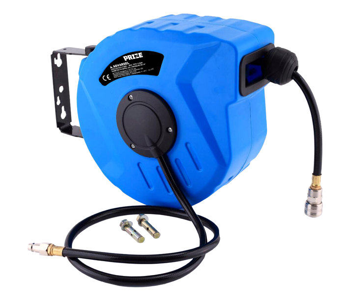 Trykluftslangetromle 10+1 Meter - Prize®