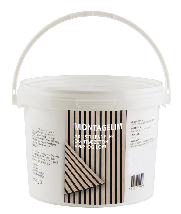 Montagelim Til Akustikpanel 2,5 Kg