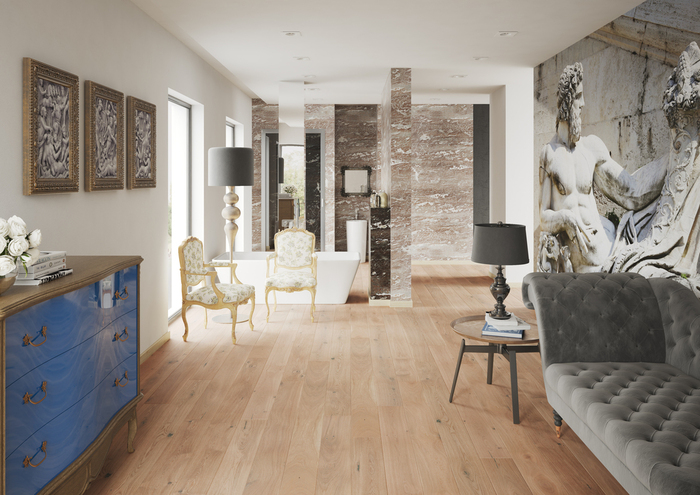 Readyfix Plankegulv Hvid Eg Matlak 180 X 2200 Mm