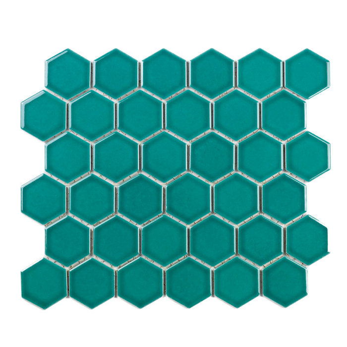 SCG Mosaik fliser turkisblå 10 net (0,9 m²) | Køb hos jem & fix
