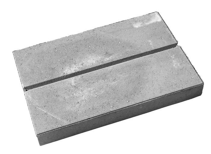 Lock-block Topplade Grå 40 X 60 X 7 Cm