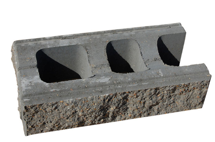 Hjørnesten Bb-mur 15 Grå 58 X 29 X 15 Cm