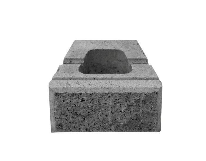Murblok Lock-block Xl Grå 30 X 26 X 15 Cm