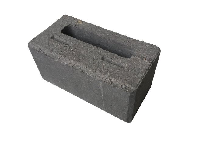 Nordic Block Hjørne Glat Koks 30 X 15 X 15 Cm