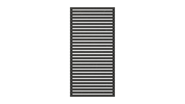 Hegn Sort Grundmalet 90 X 180 Cm