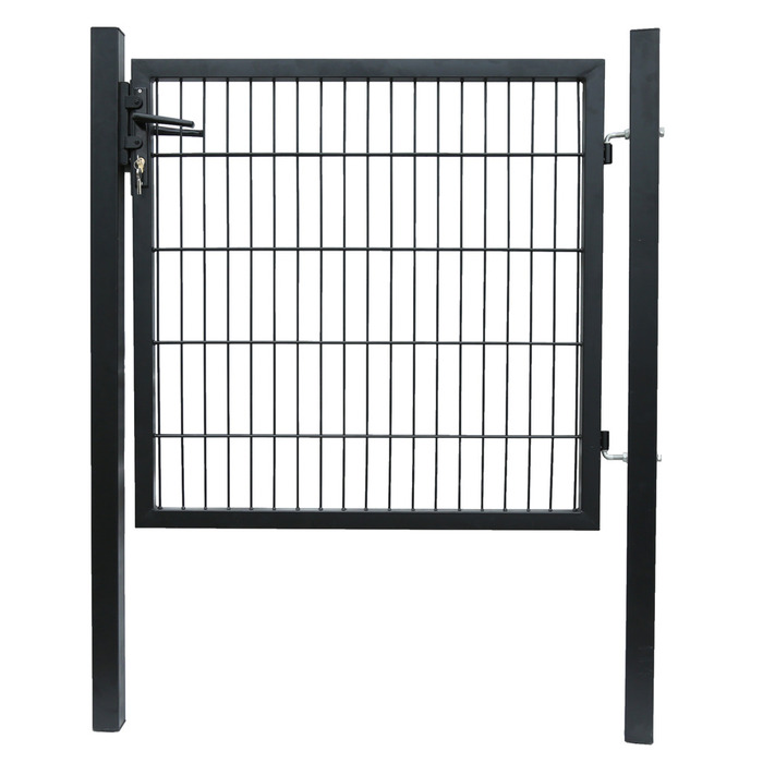 Hortus Låge T/panelhegn Sort 100 X 100 Cm - Webshop