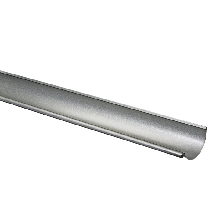 Ståltagrende Med Silver Metallic 4 Meter