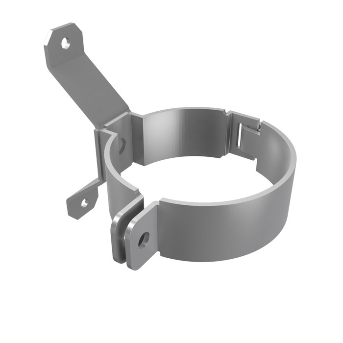 Grøvik N70 Rørholder Aluminium 2-pk.