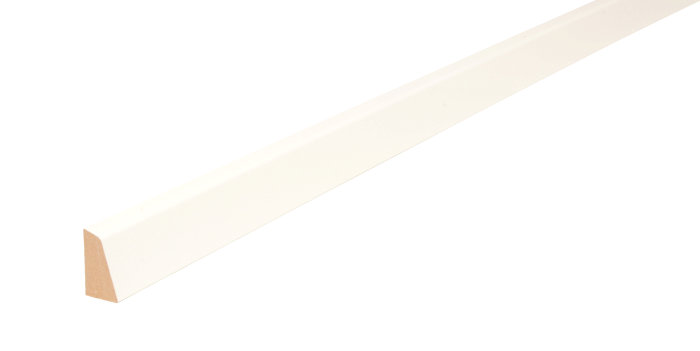 Skureliste Mdf Hvid - 12 X 21 X 3000 Mm