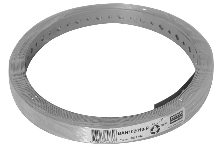 Hulbånd 20 x 1,0 mm x 10 m | jem & fix
