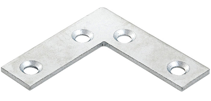 Hjørnebeslag 65 X 65 X 15 Mm 2 Stk.