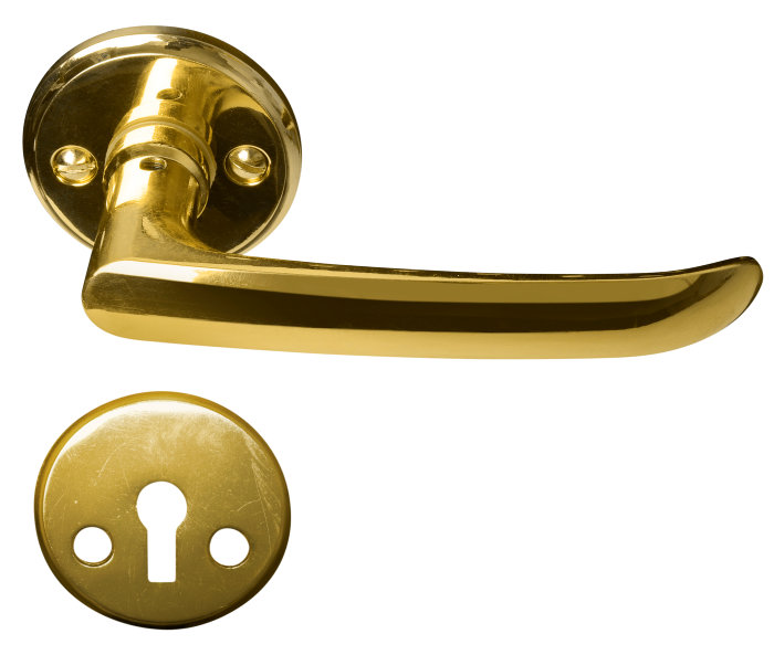 Dørgreb Indvendig L-formet Messing