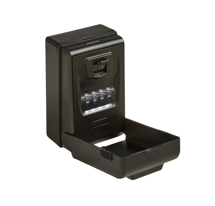 Nøgleboks Med Kodelås Og Lys