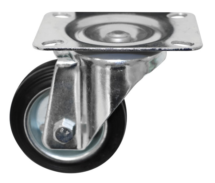 Møbelhjul Drejbart Med Plade 80 Mm