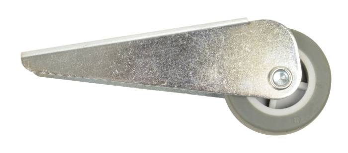 Møbelhjul Fast M/plade Grå 40 Mm