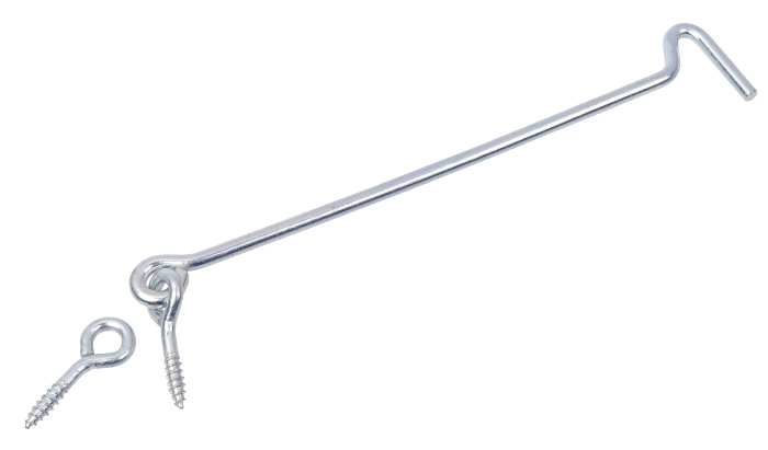 Dørkrog 200 Mm Elforzinket 2 Stk.