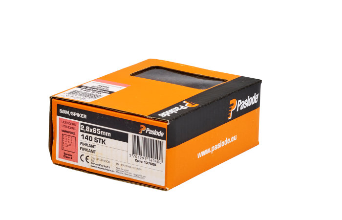 Søm Varmforzinket 2,8 X 65 Mm 140 Stk. - Paslode