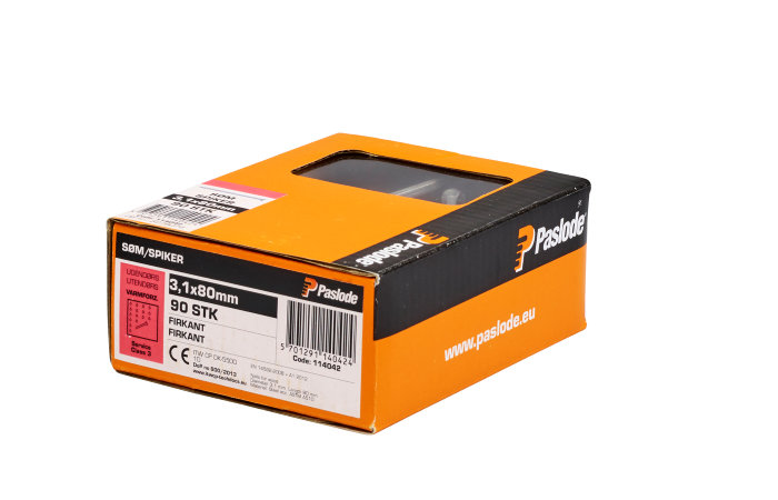 Søm Varmforzinket 3,1 X 80 Mm 90 Stk. - Paslode
