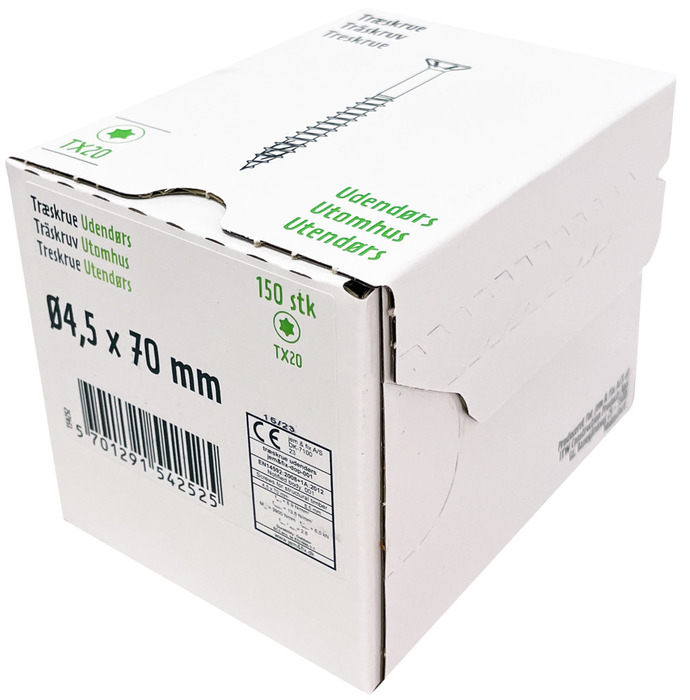 Universalskrue Basic 4,5 X 70 Mm 150 Stk.