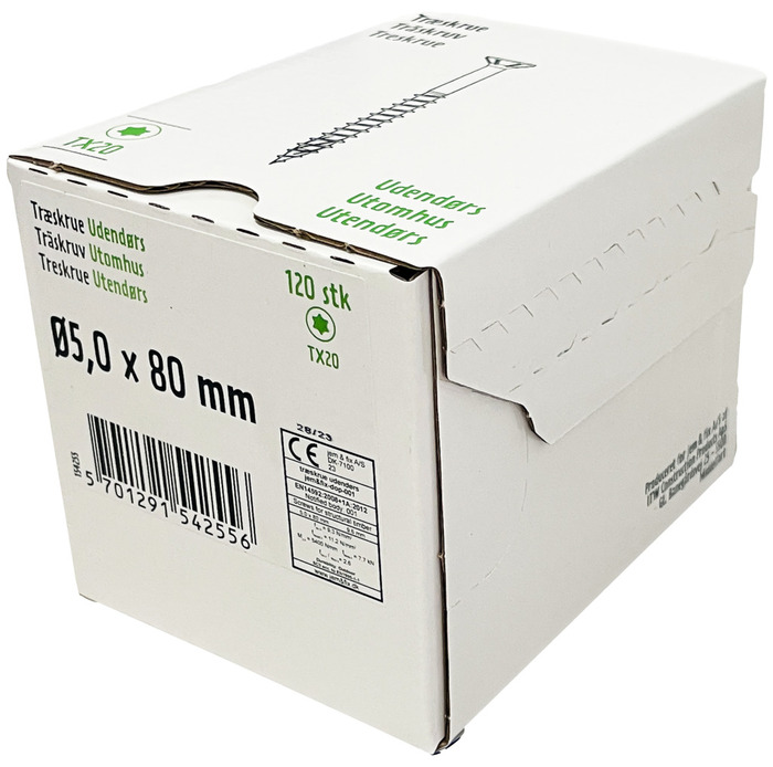 Universalskrue Basic 5,0 X 80 Mm 120 Stk.
