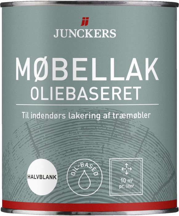 Junckers Møbellak Halvblank Oliebaseret 0,75 Liter
