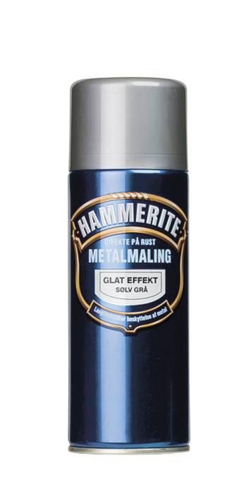 Hammerite Metalmaling Sølv Glat 400 Ml