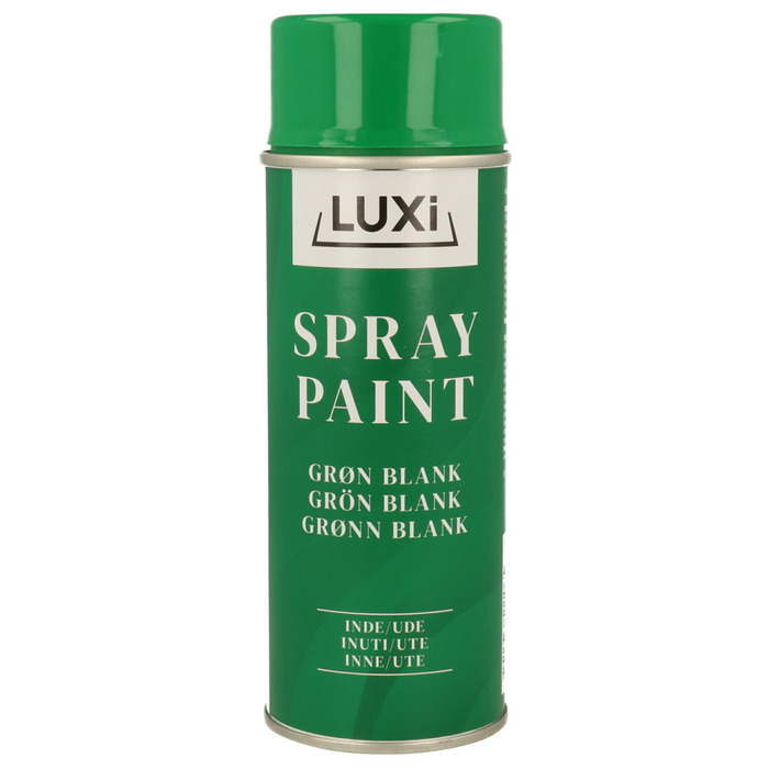 Spraymaling Grøn Blank - Luxi
