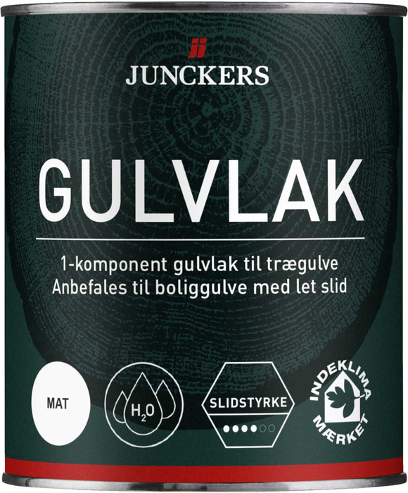 Junckers Gulvlak Mat Vandbaseret 0,75 Liter
