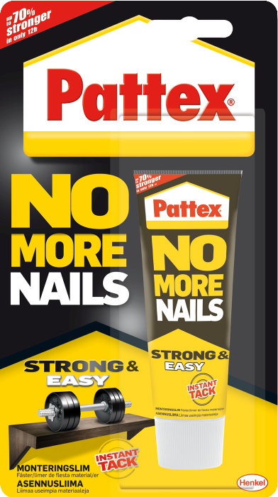 Pattex No More Nails Montagelim 40 Ml