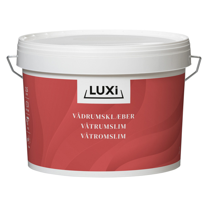 Vådrumsklæber 2,5 Liter - Luxi