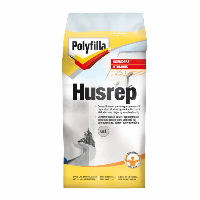 Polyfilla Husrep Udendørs 2,5 Kg