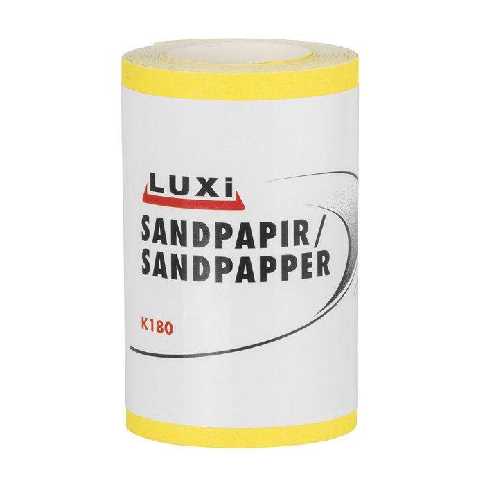 Sandpapir rulle korn 180 93 mm x 5 m - LUXI® | jem & fix